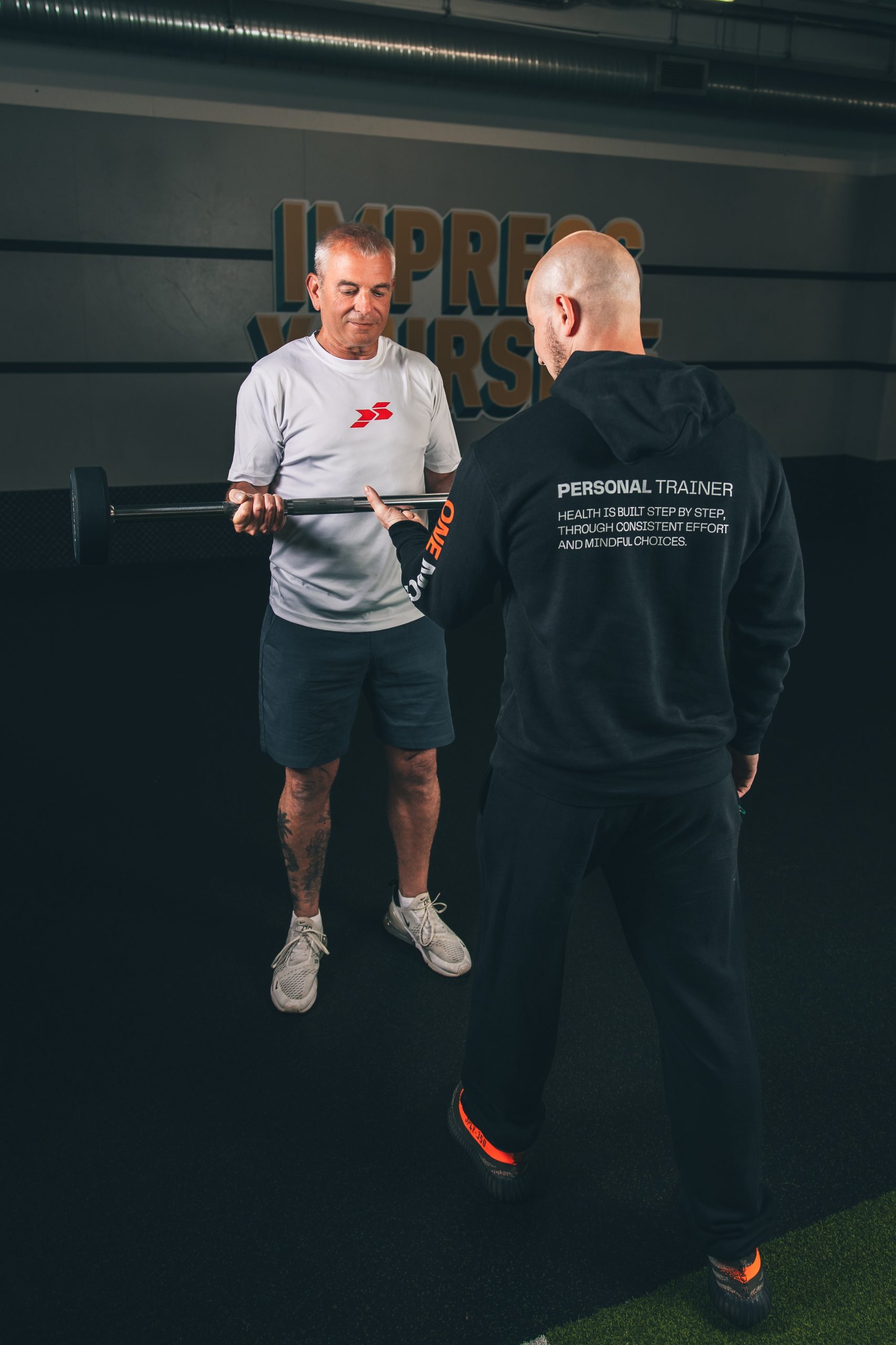 One-to-one personal training session with Krisztian